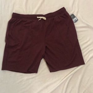 Maroon shorts